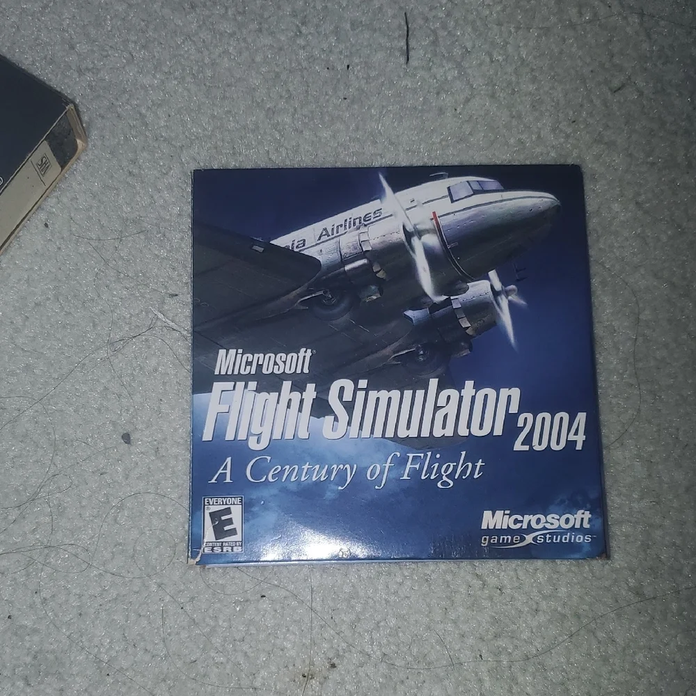Microsoft Flight Simulator 2004 - Blue Cover
